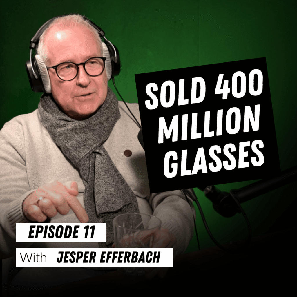 How a Chef Ended Up Designing Glassware for the Danish Royal Wedding + Sold 400M Glasses